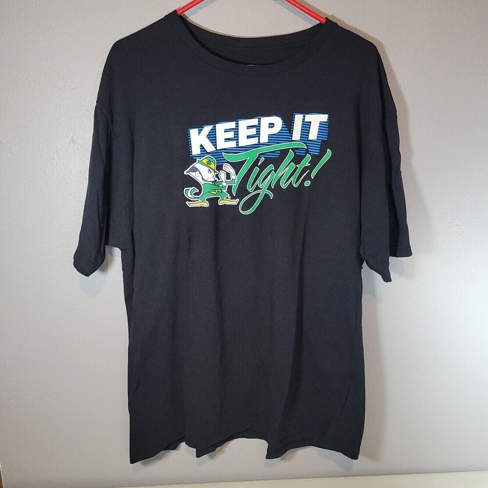Adidas Notre Dame Fighting Irish Shirt - Keep It Tight! - Mens 2XL The GO-TO TEE